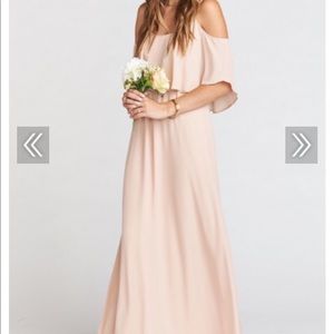 Show Me Your Mumu CAITLIN RUFFLE MAXI DRESS